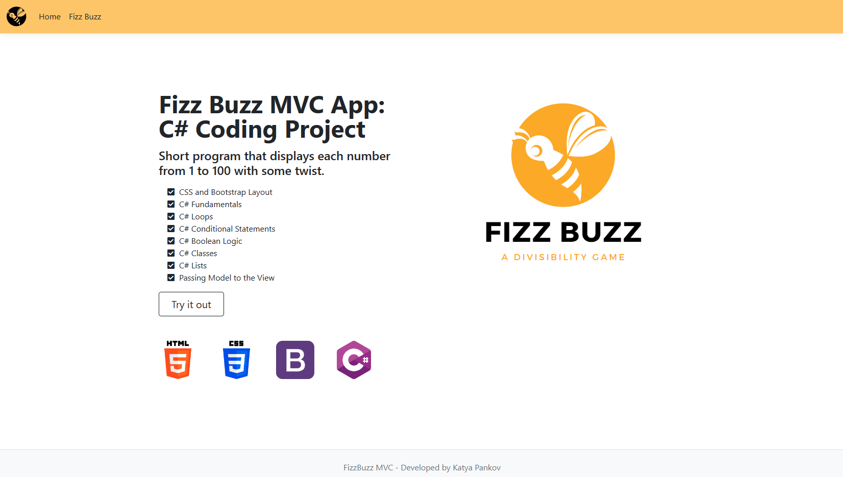 FizzBuzz App